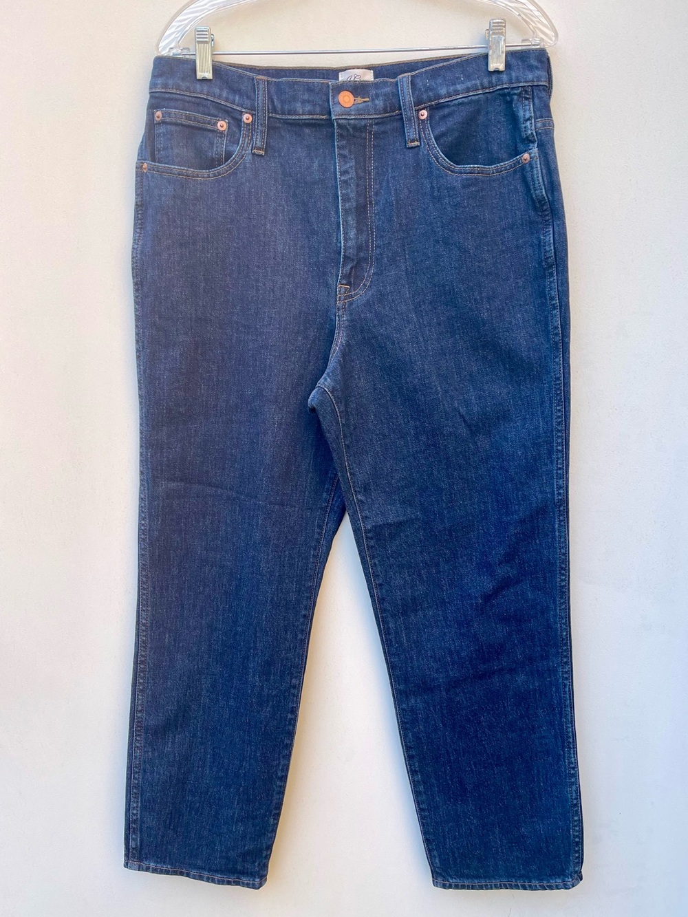 J. Crew Straight Leg Crop Jean-Size 30